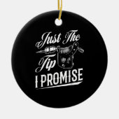 Alleen de tip Tattoo artiest Funny Tattooist Gift Keramisch Ornament (Voorkant)