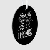 Alleen de tip Tattoo artiest Funny Tattooist Gift Ornament (voorkant)