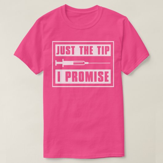 Alleen de titel die ik beloof t-shirt (Design voorkant)