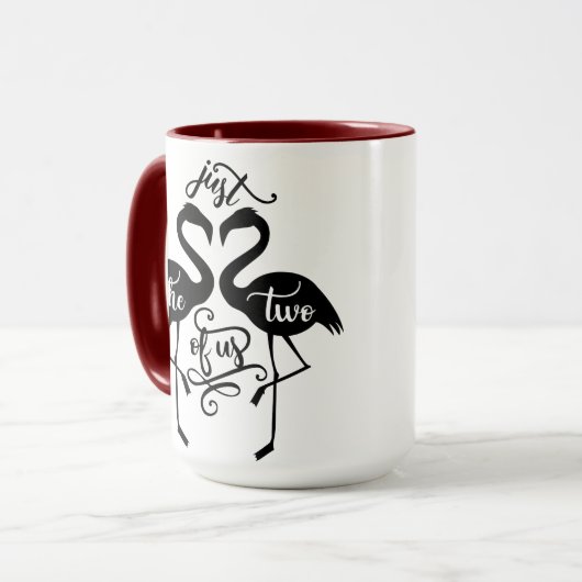 Alleen de twee. mok (Voorkant links)