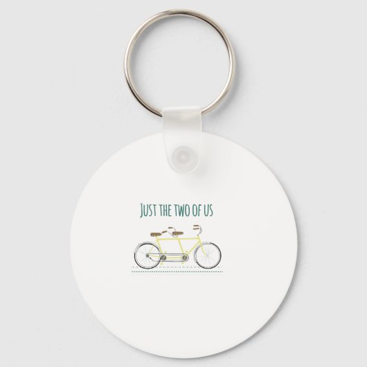 Alleen de twee. sleutelhanger (Voorkant)