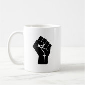 Alleen de vuist koffiemok (Links)