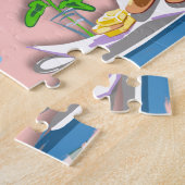 Alleen desserts! Frans Café Jigsaw Puzzel (Zijkant)