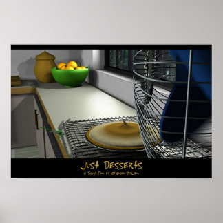 Alleen desserts Poster