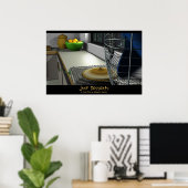 Alleen desserts Poster (Thuiskantoor)