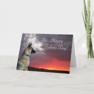 Alleen door je Vaderdag-kaart te zijn Bedankkaart
