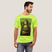 Alleen DRAAG een MASK Mona Lisa High Visibility T-shirt (Voorkant volledig)