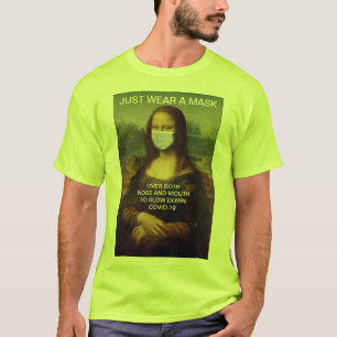 Alleen DRAAG een MASK Mona Lisa High Visibility T-shirt