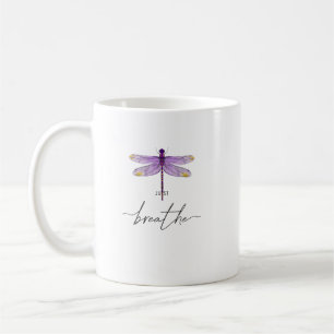 Alleen Dragonfly Tattoodesign Dandelion Breathe Me Koffiemok