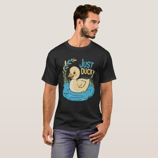 Alleen Ducky. T-shirt (Voorkant volledig)