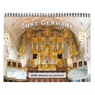 Alleen Duitsland - pijporgelkalender Kalender