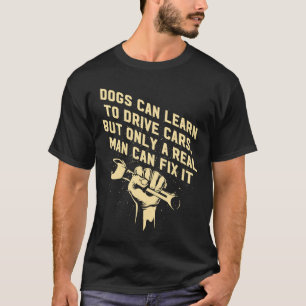 Alleen echte Mannen voorzien van automatische Humo T-shirt