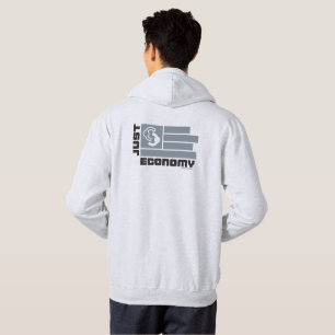 Alleen economy Hoodie met dubbelzijdig - grijs