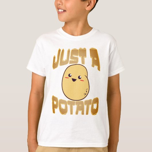 Alleen een aardappel t-shirt (Voorkant)