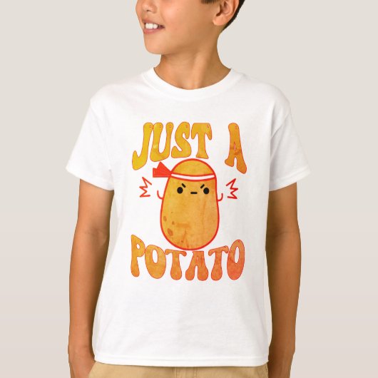 Alleen een aardappel t-shirt (Voorkant)