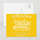 ALLEEN EEN ANDERE RECHTSPERSOON VOOR DE RECHTEN VA BRIEFKAART (Voorkant / Achterkant)