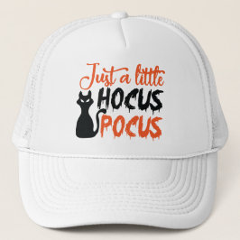 Alleen Een Beetje Hocus Pocus Halloween Trucker Pet