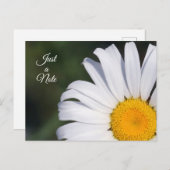 Alleen een Briefkaart met offsetdatum voor notitie (Voorkant / Achterkant)