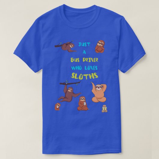 Alleen een buschauffeur die van de sleuven houdt t-shirt (Design voorkant)