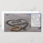 Alleen een gehuwd strand aankondiging (Voorkant / Achterkant)