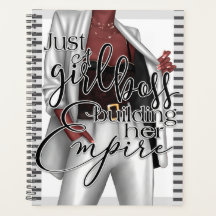 Alleen een Girl Boss bouwt haar Rijk Notitieboek