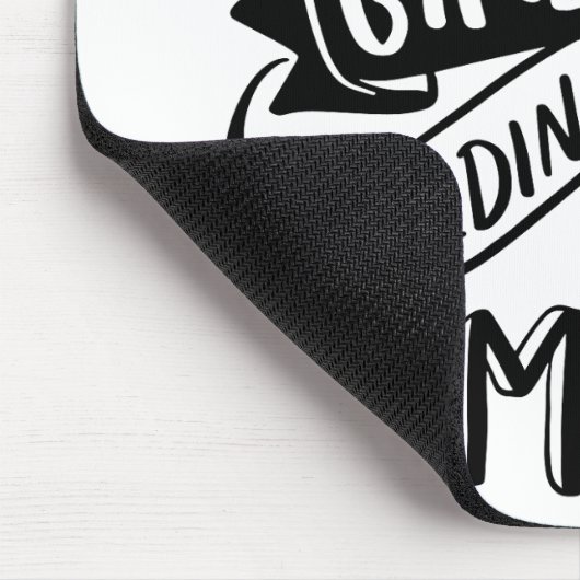 Alleen een Girl Boss die haar Empire-muispad bouwt Muismat (Hoek)