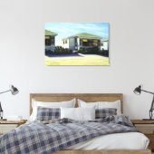 Alleen een Glimpse 2005 Canvas Afdruk (Insitu (Slaapkamer))