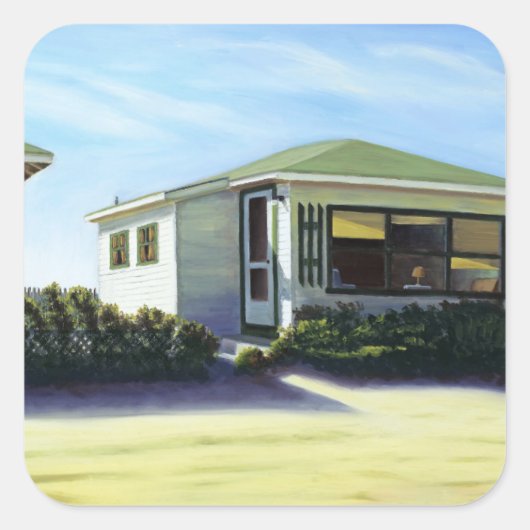 Alleen een Glimpse 2005 Vierkante Sticker (Voorkant)