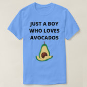 alleen een jongen die van avocado ' s houdt . t-shirt (Design voorkant)