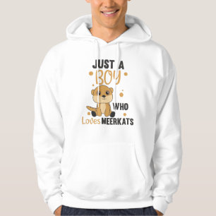 Alleen een jongen die van kratten houdt - Zoo Anim Hoodie