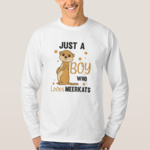 Alleen een jongen die van kratten houdt - Zoo Anim T-shirt