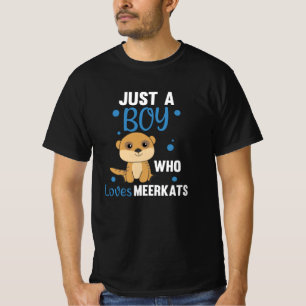 Alleen een jongen die van kratten houdt - Zoo Anim T-shirt