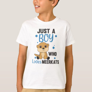 Alleen een jongen die van kratten houdt - Zoo Anim T-shirt