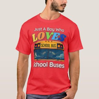 Alleen een jongen die van school houdt... 100 dage t-shirt