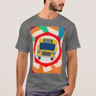 Alleen een jongen die van school houdt, zorgt voor t-shirt