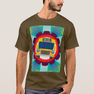 Alleen een jongen die van school houdt, zorgt voor t-shirt