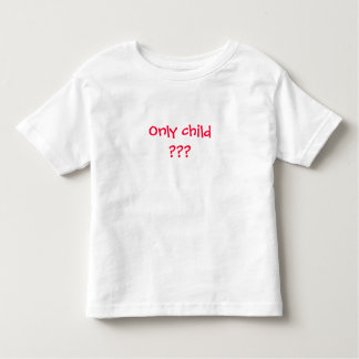 Alleen een kind??? Niet voor lang!!! Kinder Shirts