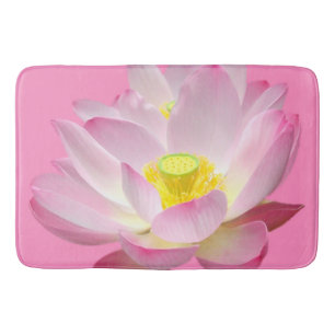 Alleen een Lotus Blossom + je rug. en ideeën Badmat