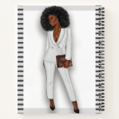 Alleen een meisje boss die haar imperium bouwt notitieboek (Achterkant)