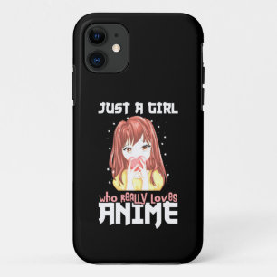 Alleen een meisje dat echt van Anime houdt Case-Mate iPhone Case