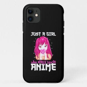 Alleen een meisje dat echt van Anime houdt Case-Mate iPhone Case