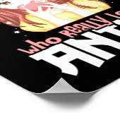 Alleen een meisje dat echt van Anime houdt Poster (Hoek)