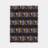 Alleen een meisje dat gek is op gebaarde dragons fleece deken (Voorkant)