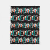 Alleen een meisje dat graag een kaartenkaartje lee fleece deken (Voorkant)