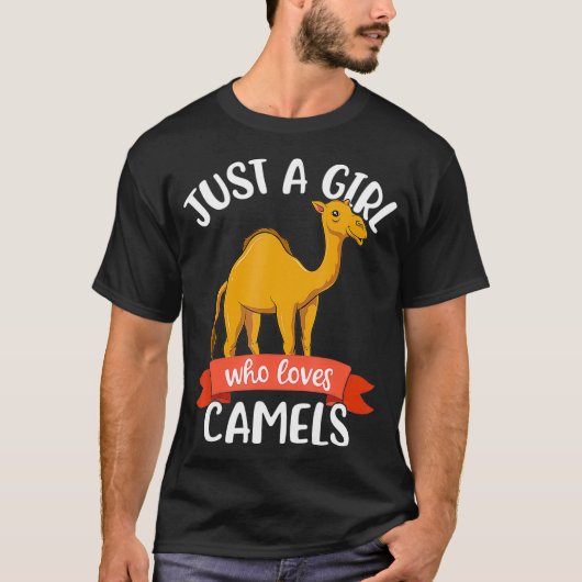 Alleen een meisje dat houdt van Camels Hump Day Gi T-shirt (Voorkant)