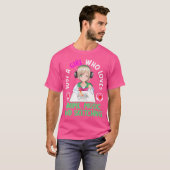 Alleen een meisje dat van Anime Muziek houdt en de T-shirt (Voorkant volledig)