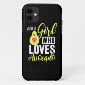 Alleen een meisje dat van Avocado houdt Case-Mate iPhone Case (Achterkant)