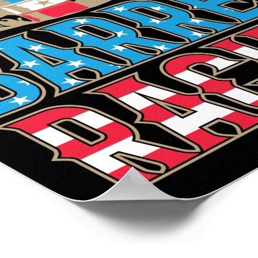 Alleen een meisje dat van Barrel Racing houdt Poster (Hoek)