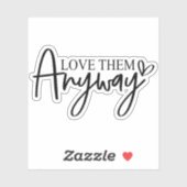 Alleen een meisje dat van boeken houdt sticker (Vel)