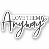 Alleen een meisje dat van boeken houdt sticker (Voorkant)